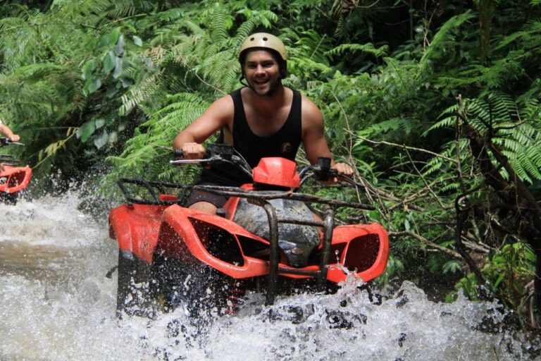 cycling in Bali and quad biking