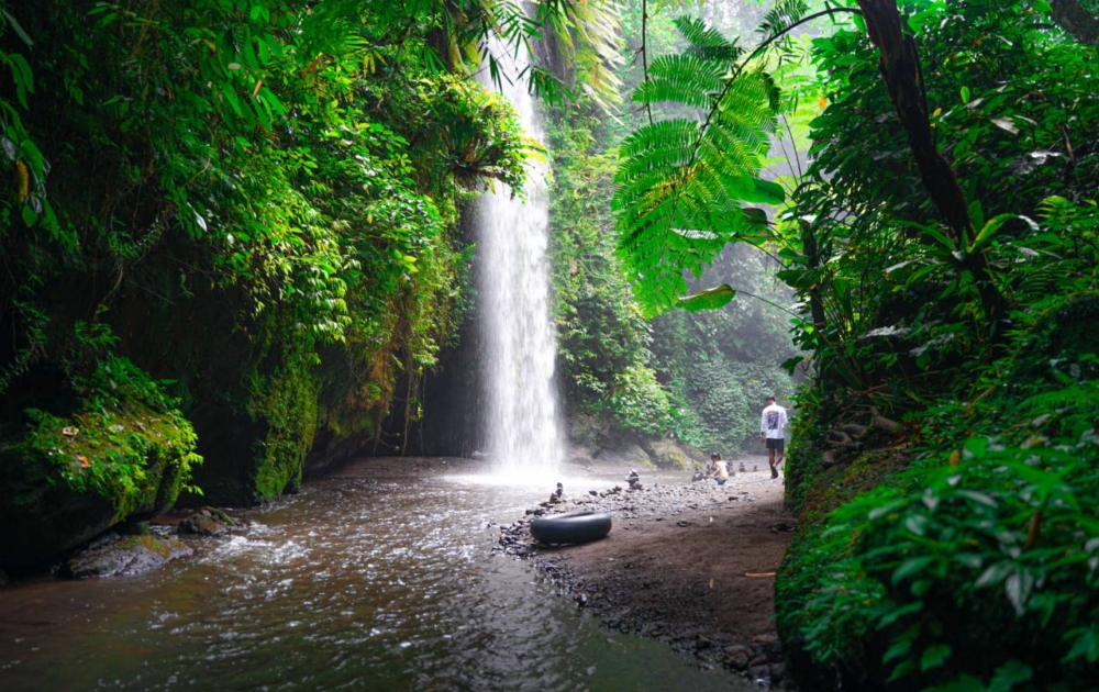 Toyo Bulan Waterfall near Ubud Bali